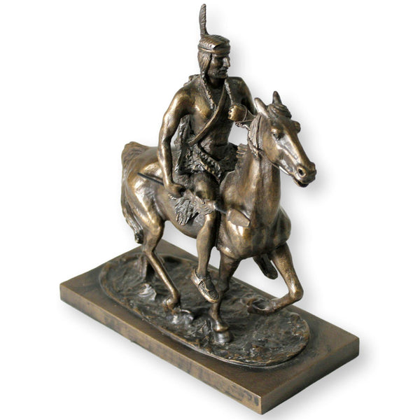James Earle Fraser "Cheyenne Chief" Bronze Sculpture