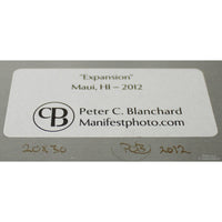 Infused Aluminum Print "Expansion" by Peter Blanchard