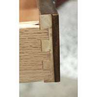 Bernhardt Walnut Hexagon Accent Table