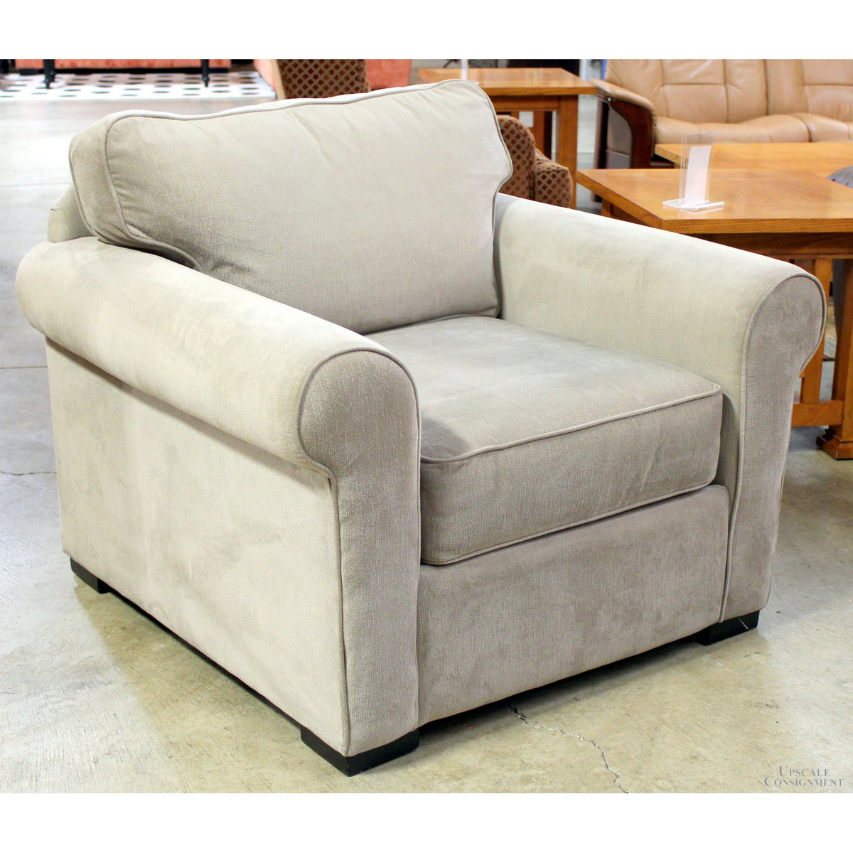 Light Gray Club Chair
