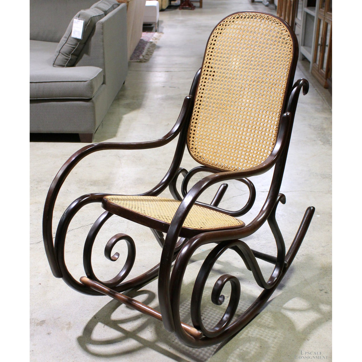 Bentwood & Cane Rocking Chair