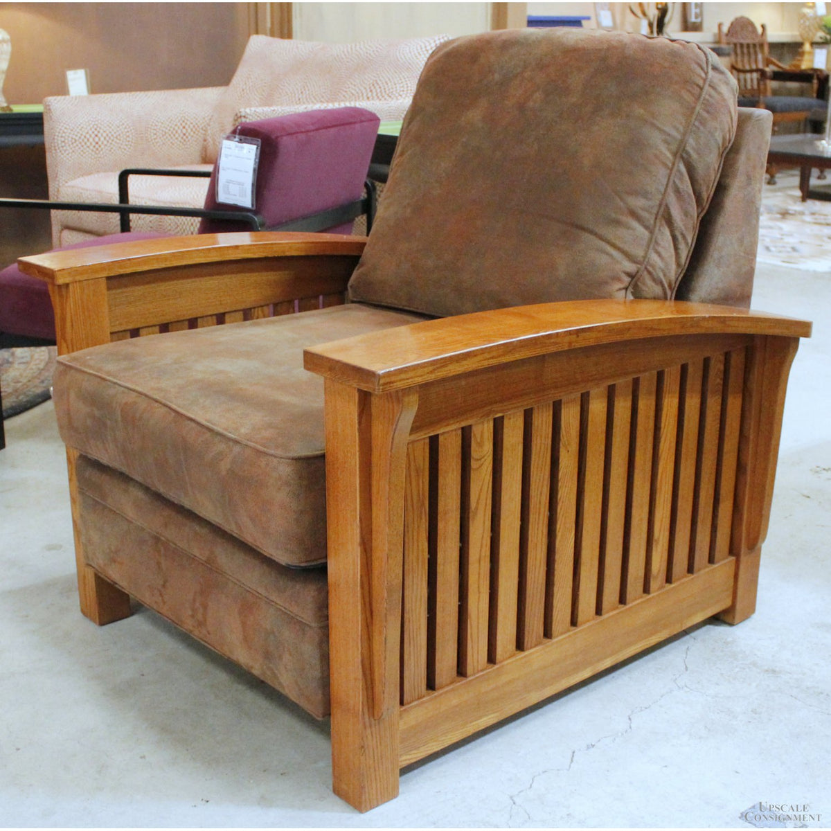 Stanton Mission Oak Club Chair