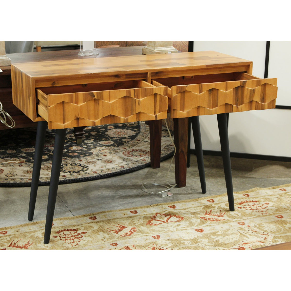 Mid-Century Style Console Table