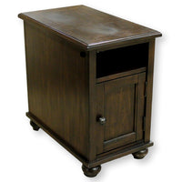 Ashley Furniture Narrow Nightstand w/Cabinet & Power Port