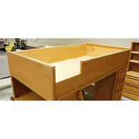 Oak Loft Bunk Bed w/Desk & Chair