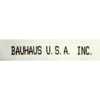 Bauhaus Armless Orange Slipper Chair