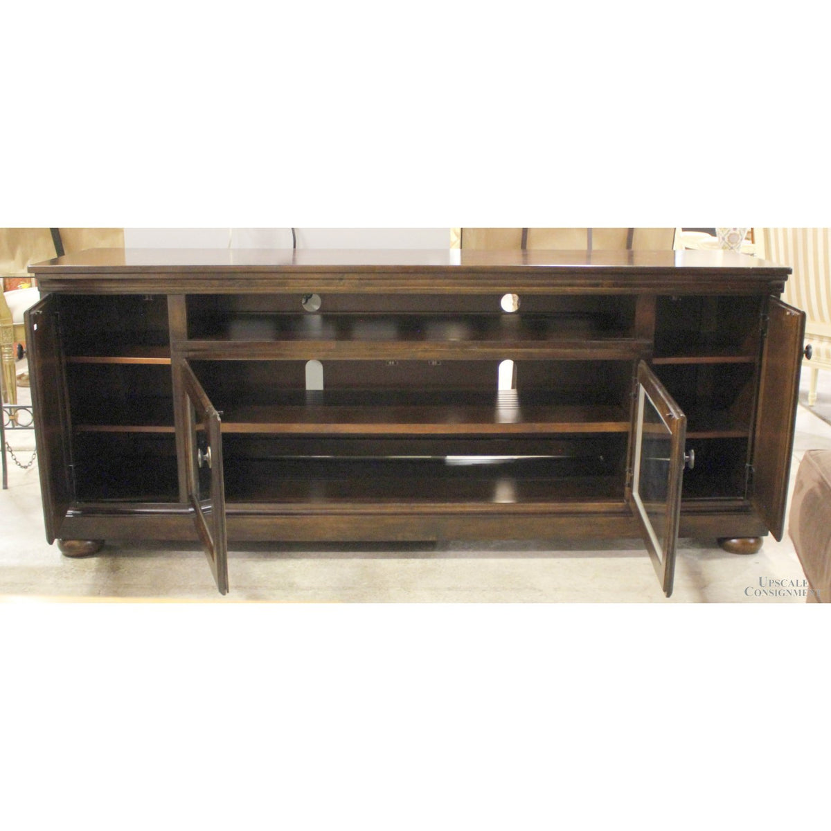 Ashley Walnut Media Console