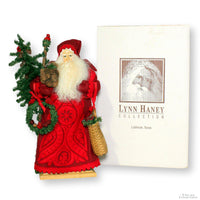 Lynn Haney 'Crimson Christmas' 18'' Santa Figure