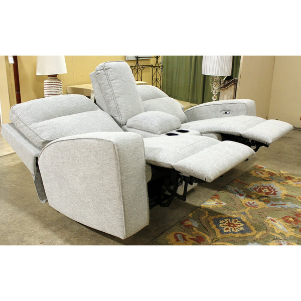 Ashley "Biscoe Pewter" Power Reclining Loveseat