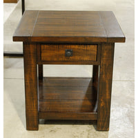 Pottery Barn Benchwright Square End Table