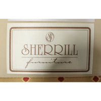 Sherrill Gold Wingback w/Diamond Pattern