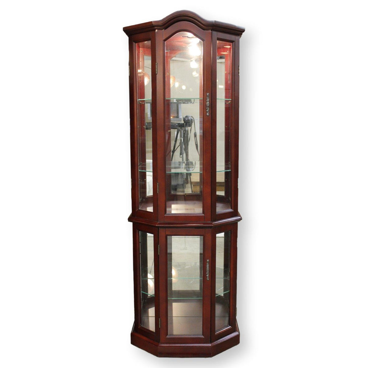 Cherrytone Curio Cabinet