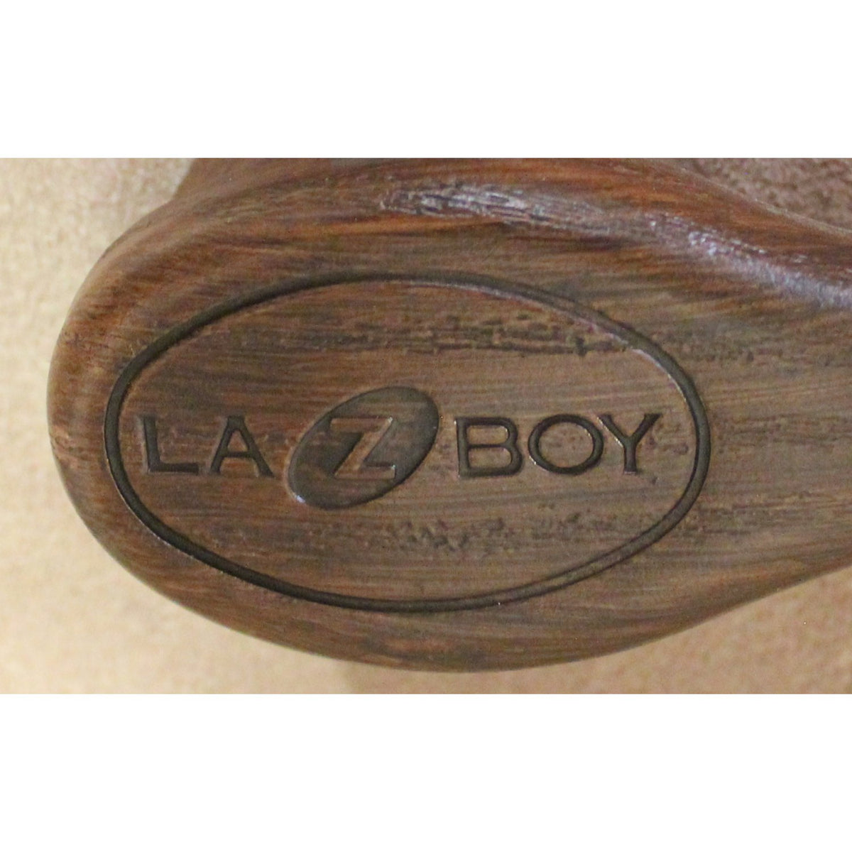 La-Z-Boy Faux Suede Swivel Rocking Recliner