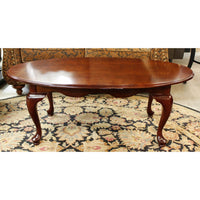 Queen Anne Oval Coffee Table