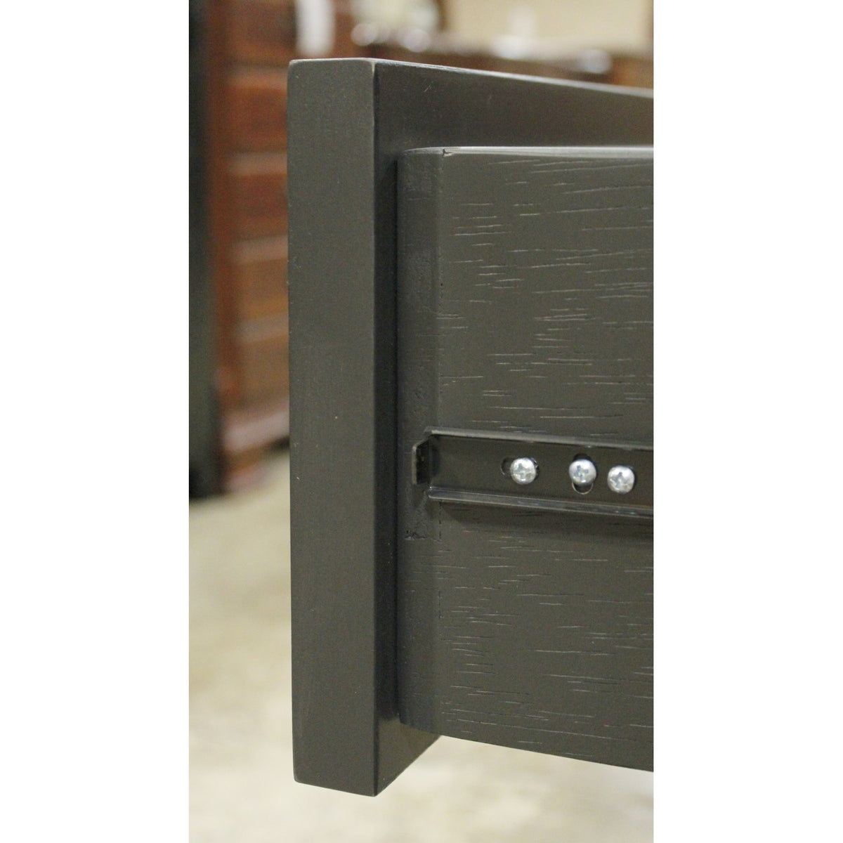 Mor Furniture 'Grace' Black 3 Drawer Nightstand