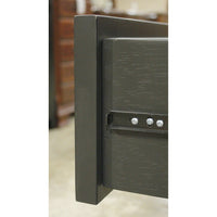 Mor Furniture 'Grace' Black 3 Drawer Nightstand
