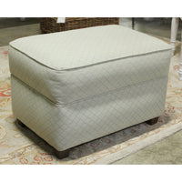 Wicker Chair w/Ottoman