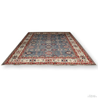 8' 10'' X 12' 1'' Afghan Hand-Knotted Area Rug