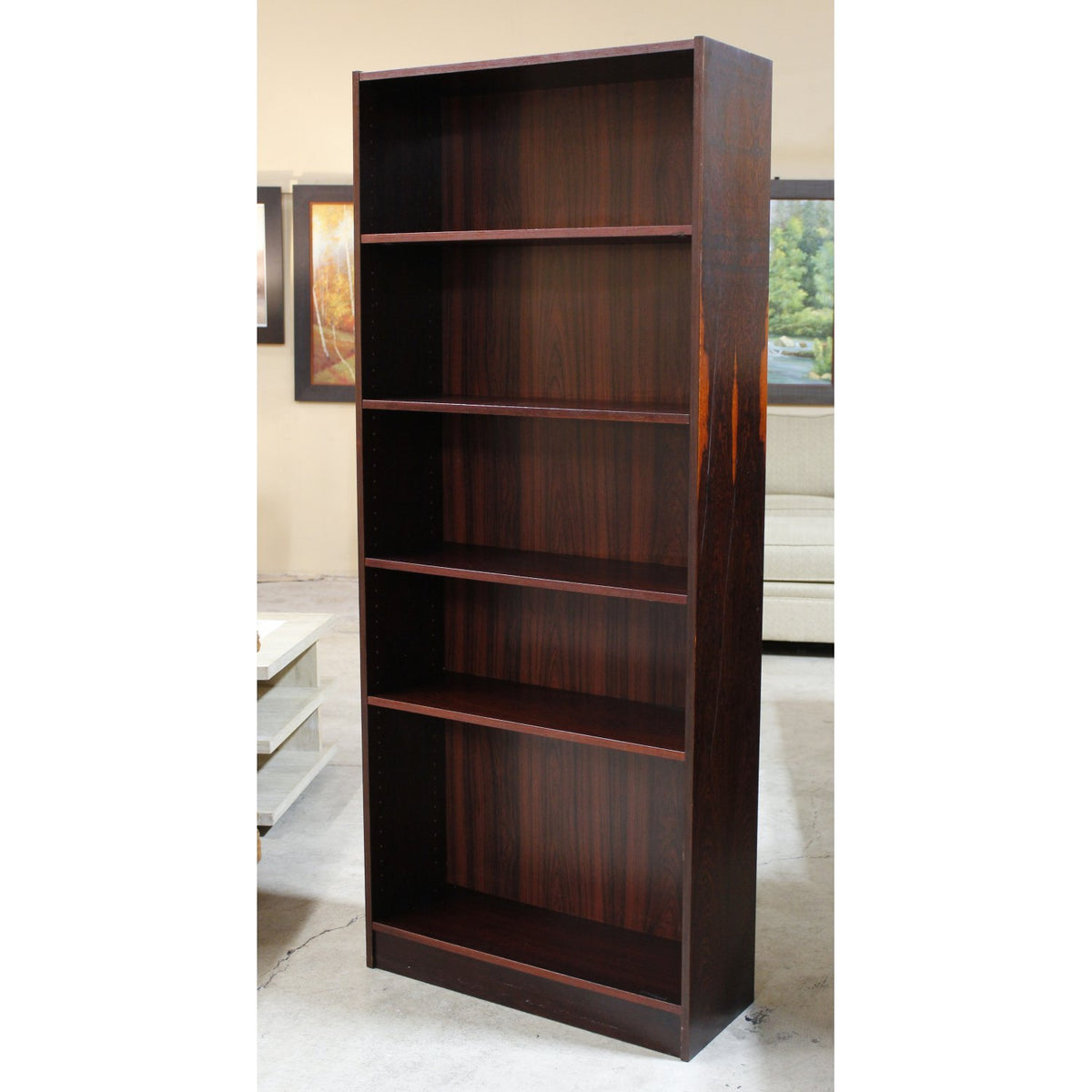 6' Rosewood Bookcase