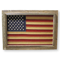 Durango Lifestyle Framed American Flag Wall Art