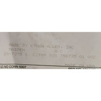 Ethan Allen 'Sable' Dining Table w/8 Chairs