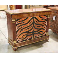 Jasper Cabinet Tiger Striped 3 Drawer Chest