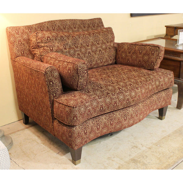 Bernhardt Settee w/Gold Design