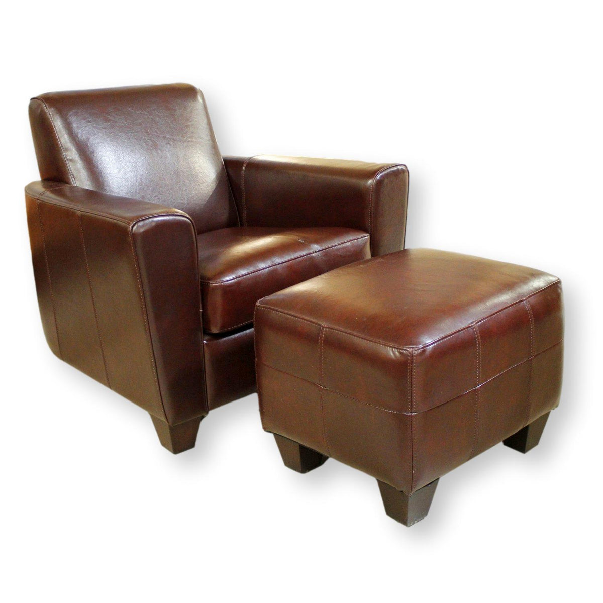 Club Chair w/Ottoman