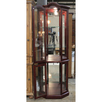 Cherrytone Curio Cabinet