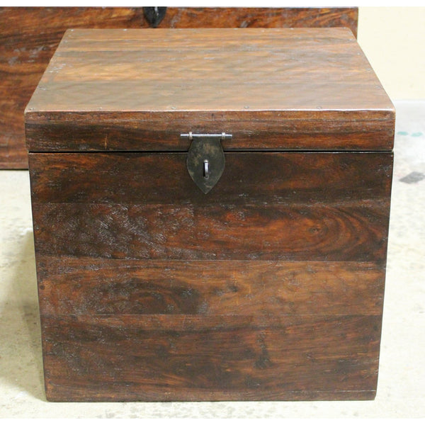 Rustic Cube Storage Trunk