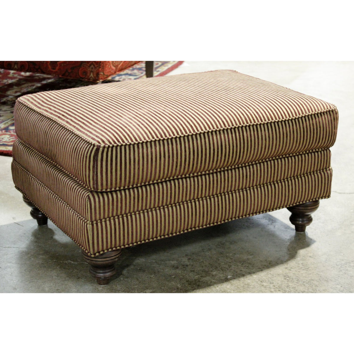 Ethan Allen Club Chair w/Ottoman