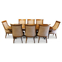 Thomasville Dining Table w/8 Upholstered Chairs