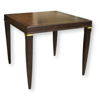 Hickory Chair Co. Espresso Card/Game Table