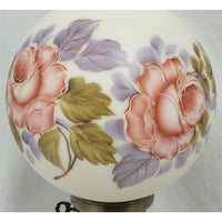 Victorian Style Double Globe Hurricane Table Lamp
