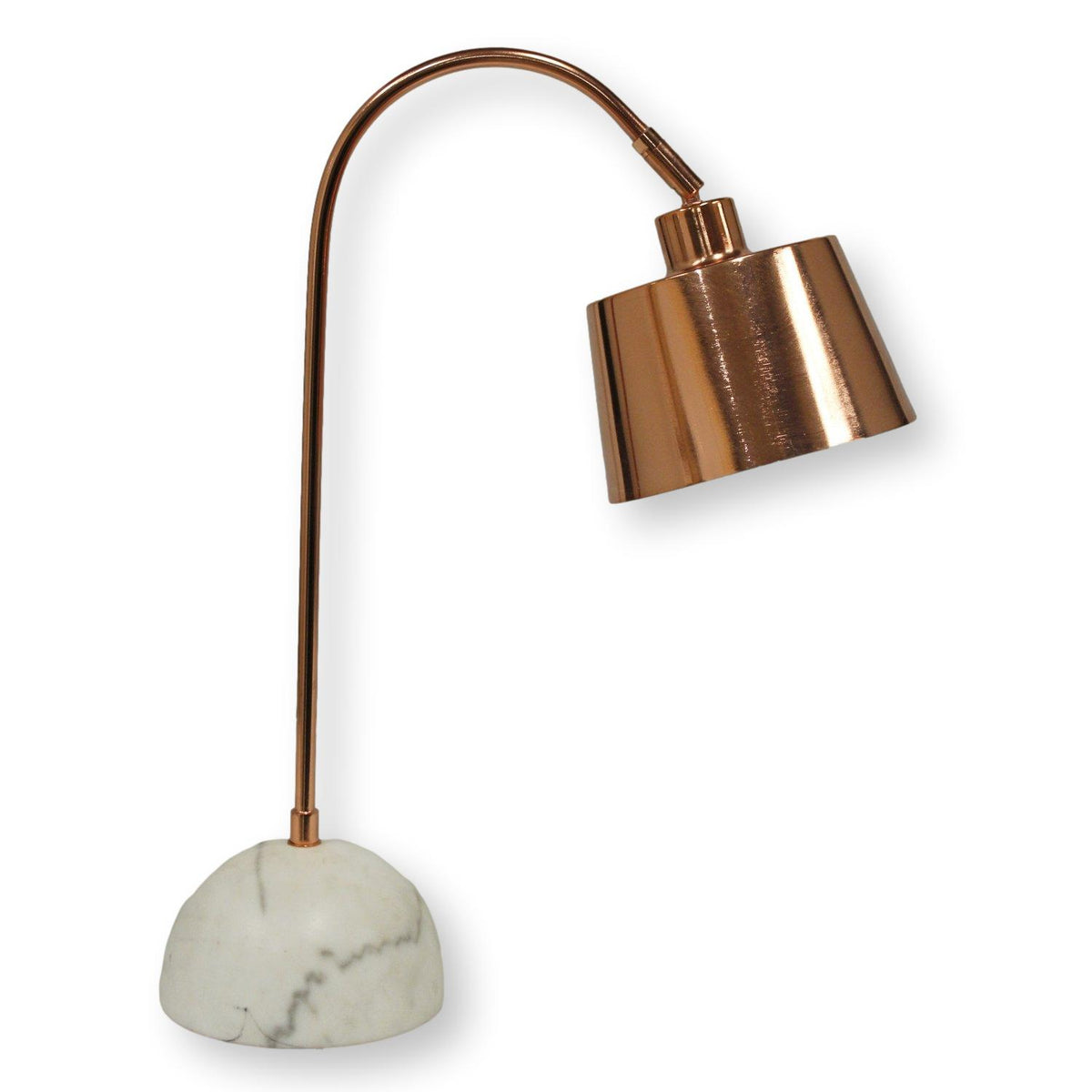 Marble & Copper Desk Lamp
