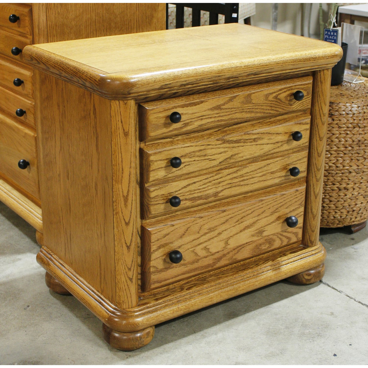 Arbek Oak Nightstand