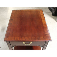 Bernhardt Dark Cherry End Table