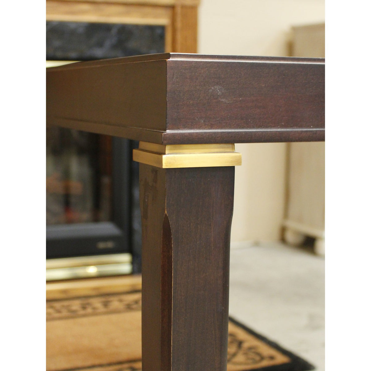 Hickory Chair Co. Espresso Card/Game Table