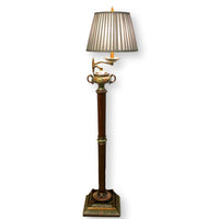 Handpainted Articulated Floor Lamp