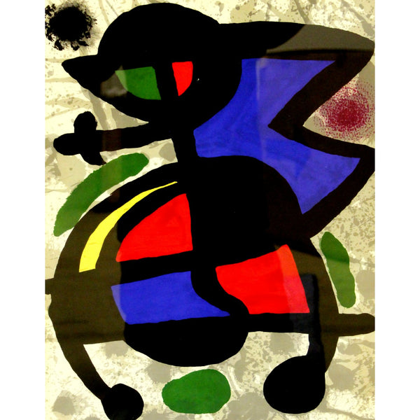 Gallery Framed Art Print 'Oiseau De Feu' By Miro