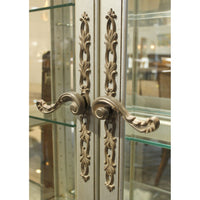Thomasville Silver Curio Cabinet