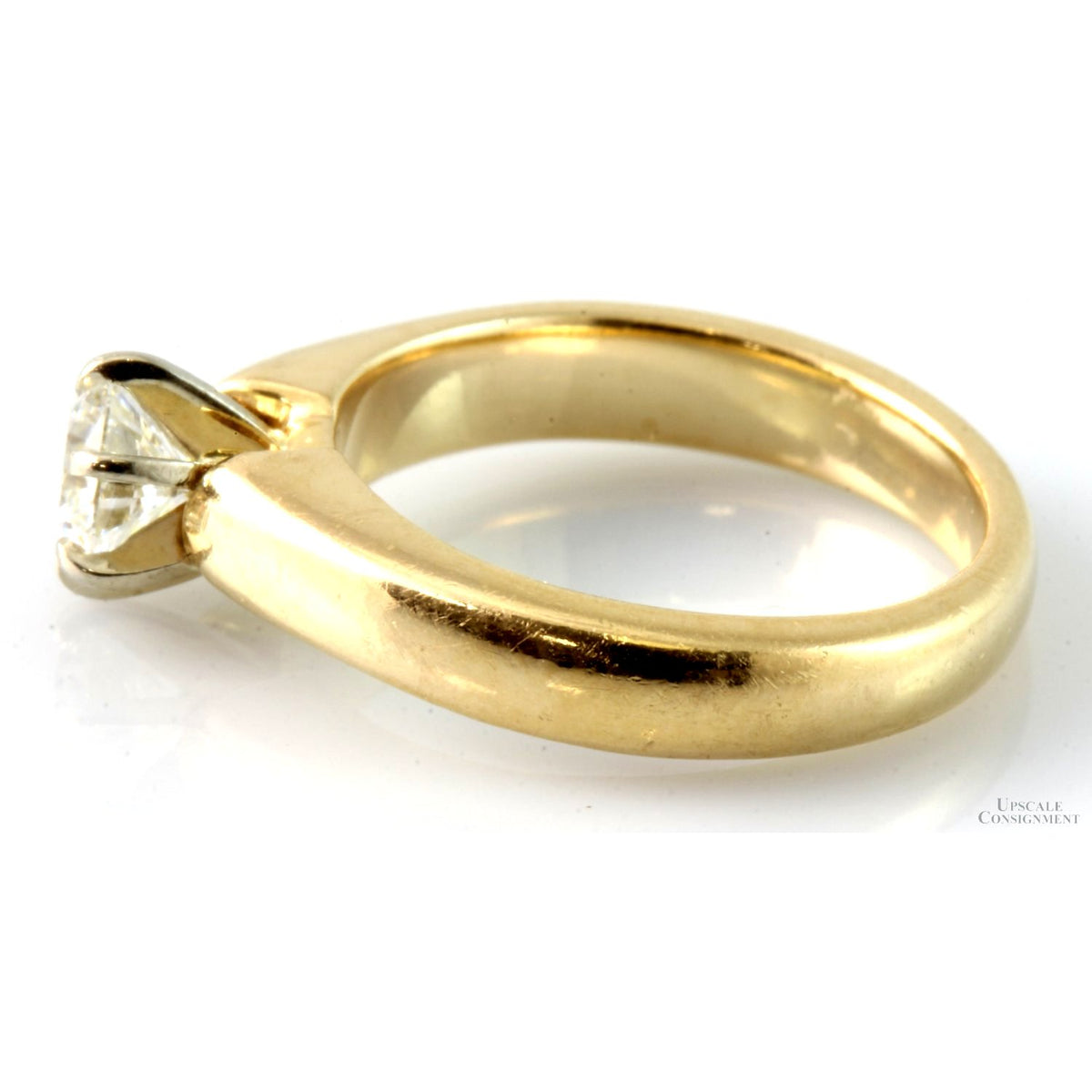 .50ct Diamond 14K Yellow Gold Engagement Ring - GIA Report