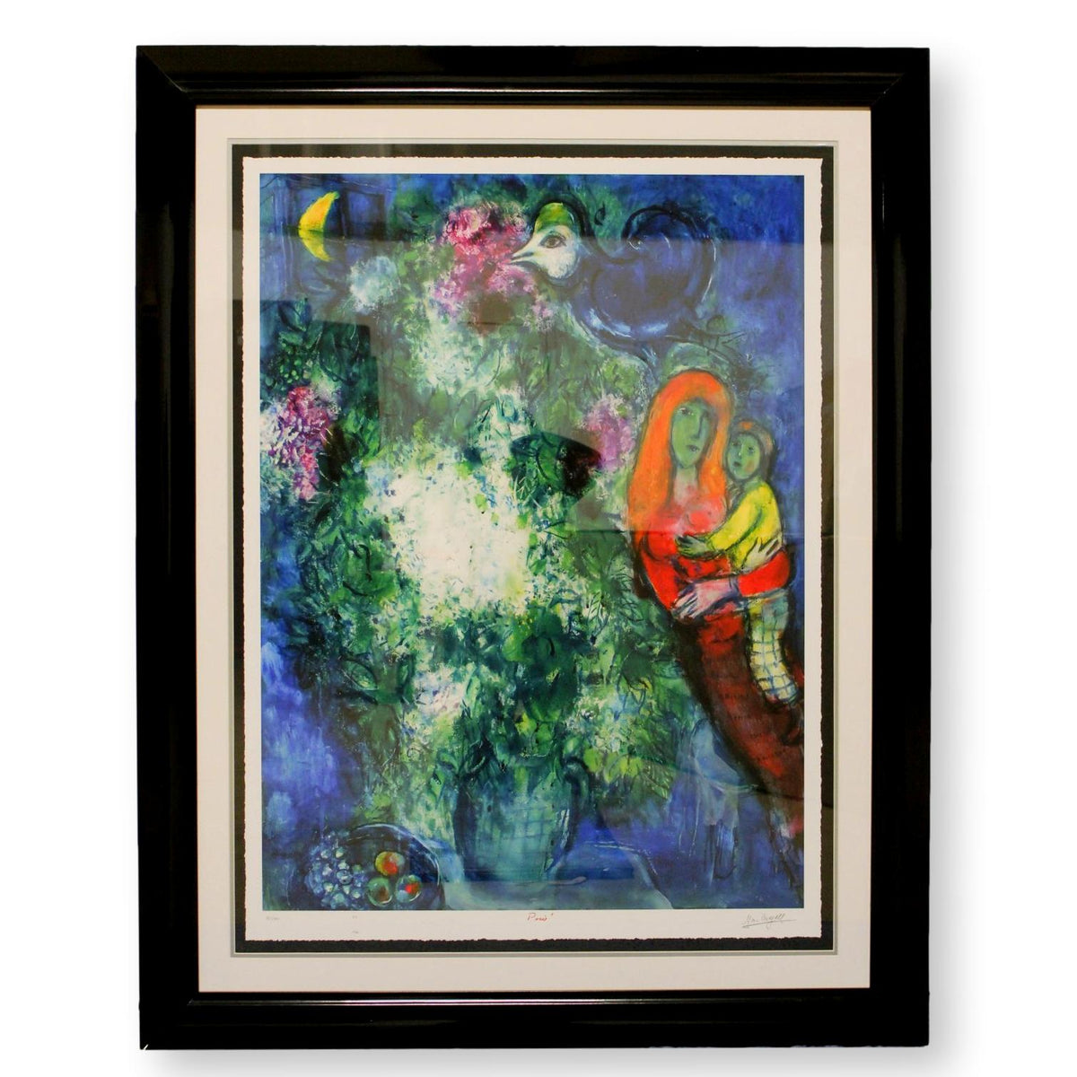 Gallery Framed Art Print 'La Mere et L'enfant' By Marc Chagall