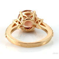 EFFY Oregon Sunstone &  Diamond 14K Rose Gold Ring