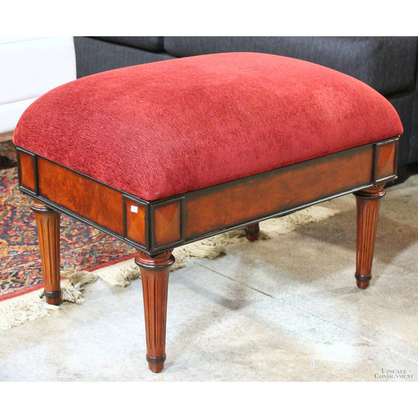 Red Ottoman