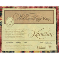 Karastan 5'8" x 8'11" 'Herati' Wool Area Rug