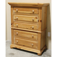 Broyhill 5 Drawer Pine Chest