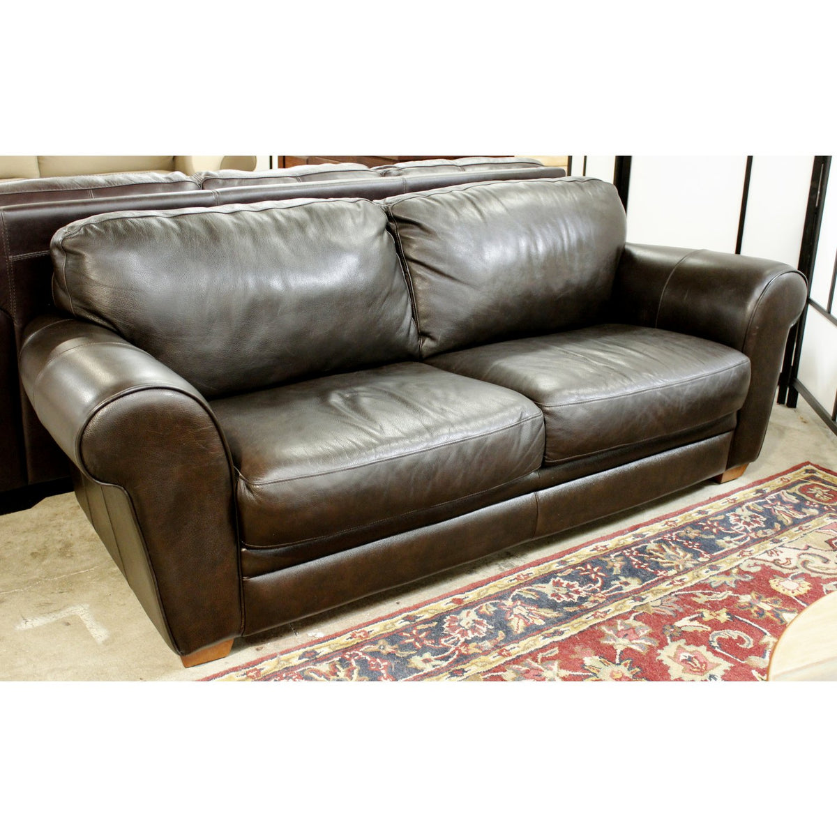 La-Z-Boy Brown Leather Sofa