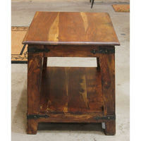 Solid Fruitwood End Table
