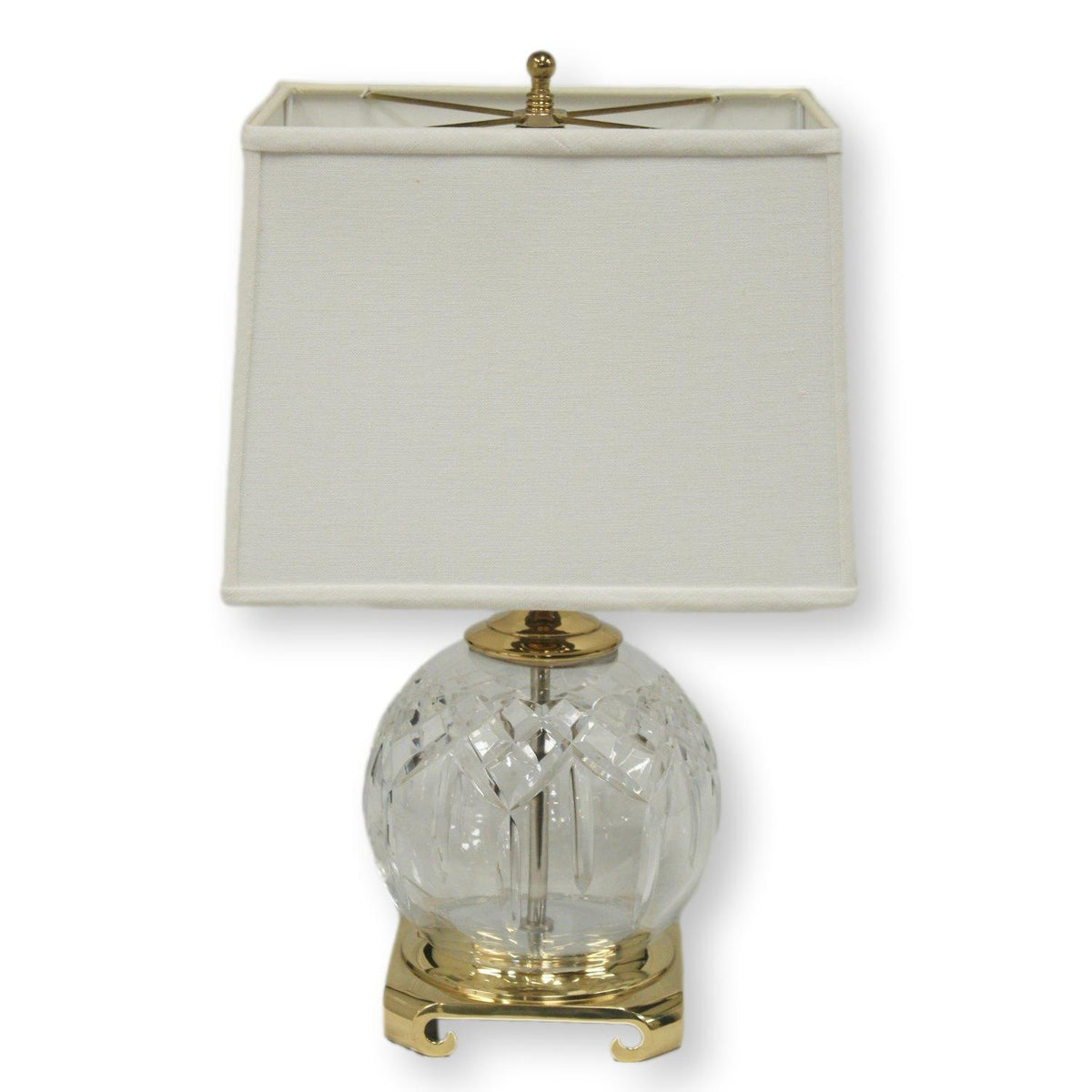 Waterford Crystal Ball Table Lamp